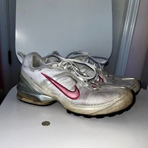 Nike Air Max 90's Pink/White Running Sneakers Women's 9